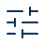 Customizable filtering icon