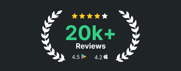 20K+ reviews on blockp