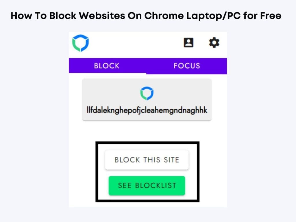 How To Block Websites On Chrome Laptop/PC for Free