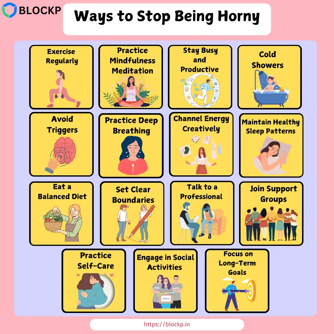 15 Ways to Stop Being Horny
