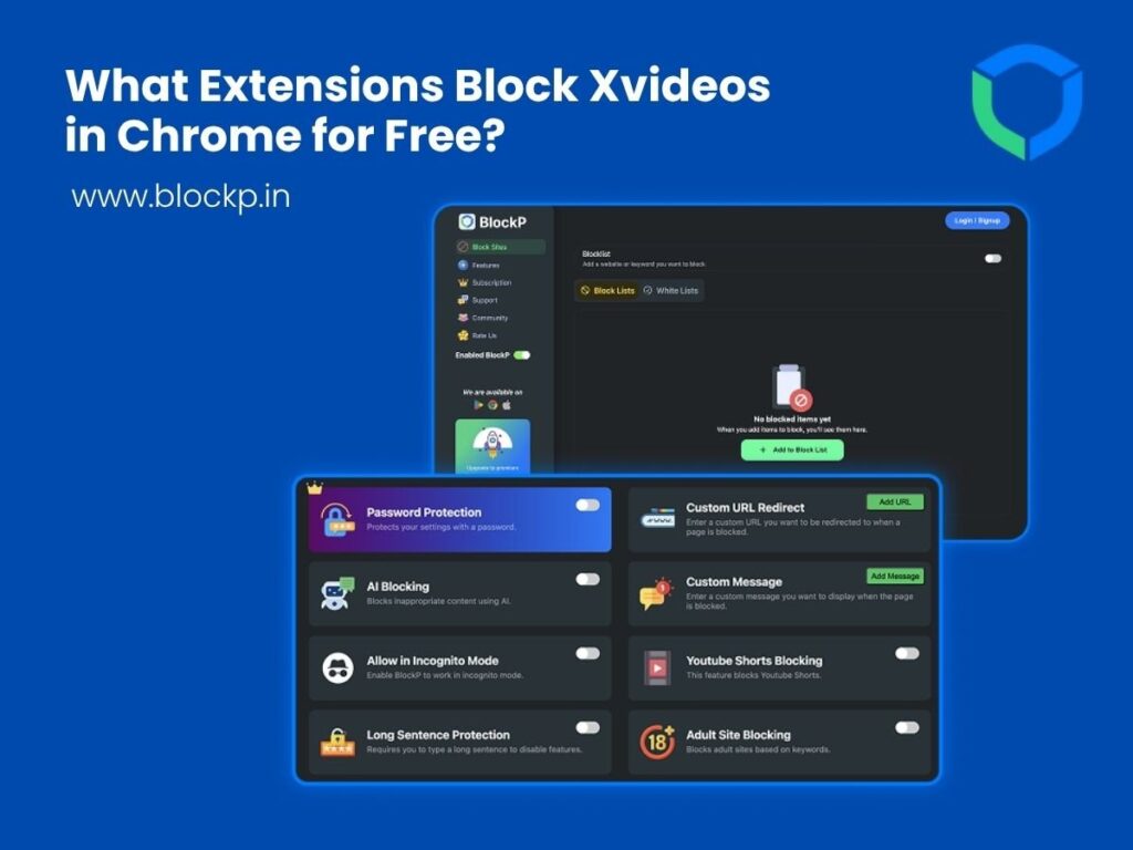 What Extensions Block Xvideos in Chrome for Free?